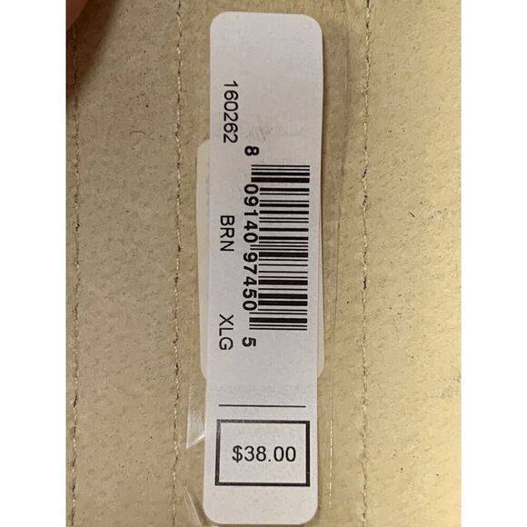 Antonio Melani Brown and Gold Leather Belt - Picture 3 of 5